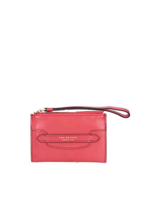 Portafoglio/Pochette in pelle THE BRIDGE | 09790301CORALLO